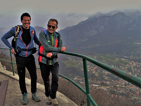 Monte San Martino (1080 m) ad anello da Rancio (Lecco)– 21febb22- FOTOGALLERY